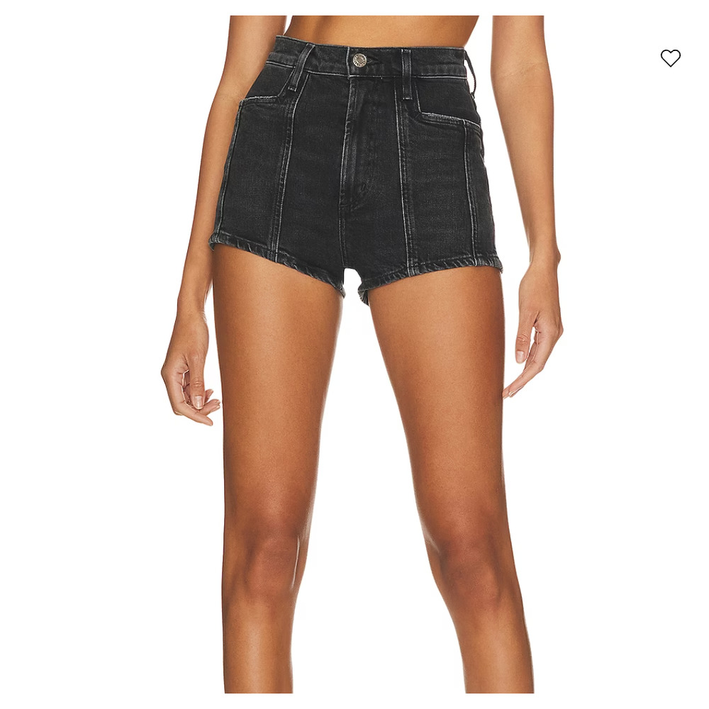 AGOLDE Nikita Denim Shorts 29 Soy Sauce NEW